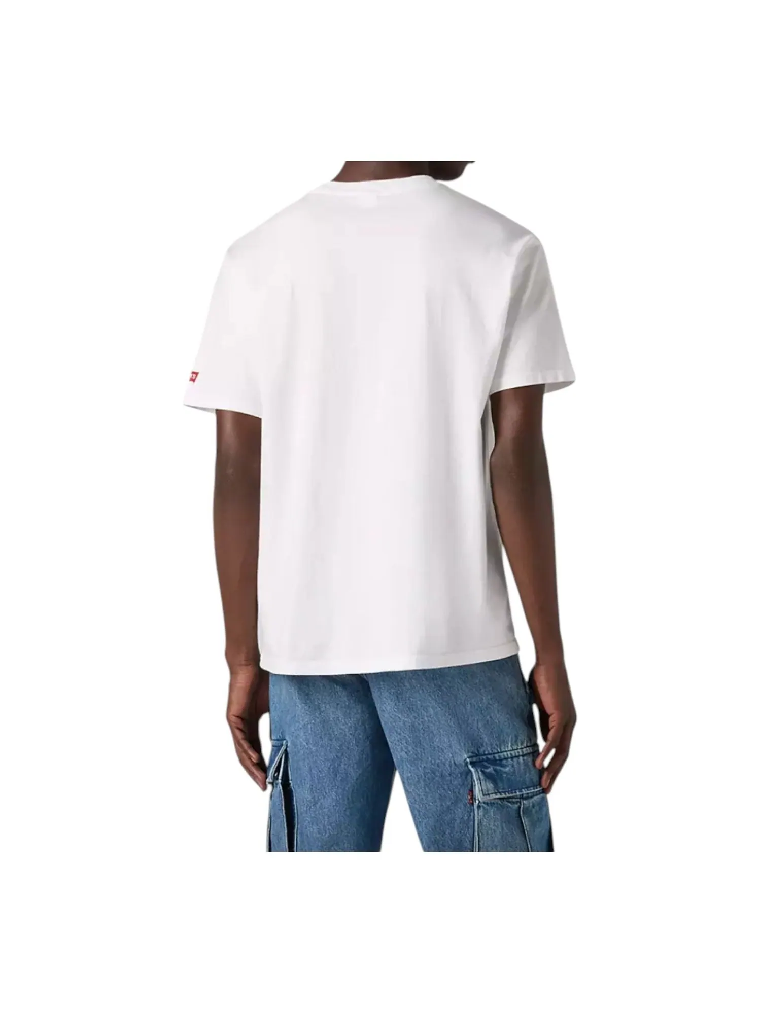 Футболка Levi's X Oasis Band T-Shirt 'White' — изображение 3 из 3, белый