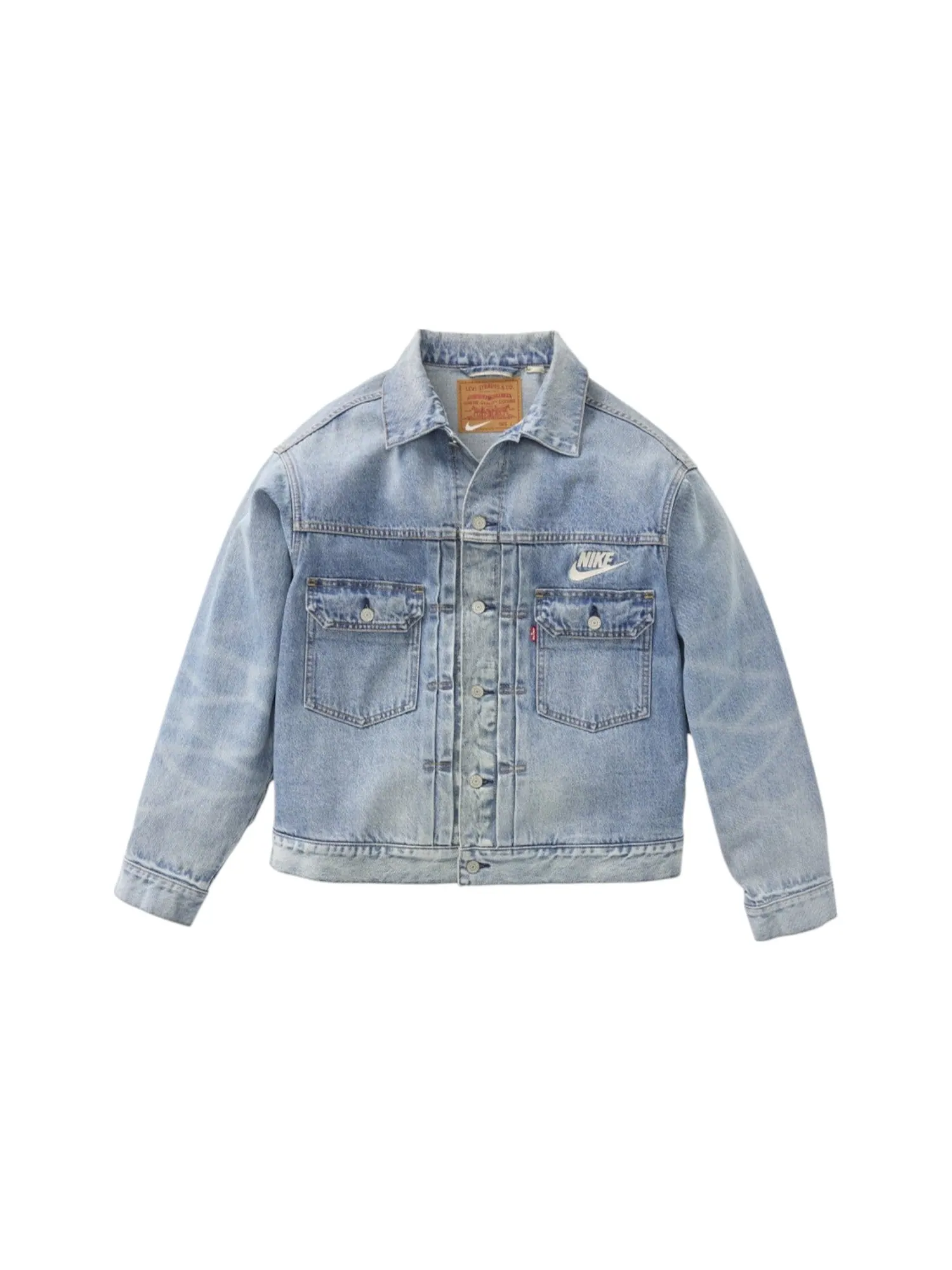 Куртка Nike x Levi's Trucker Jacket 'Denim' — изображение 6 из 6, синий