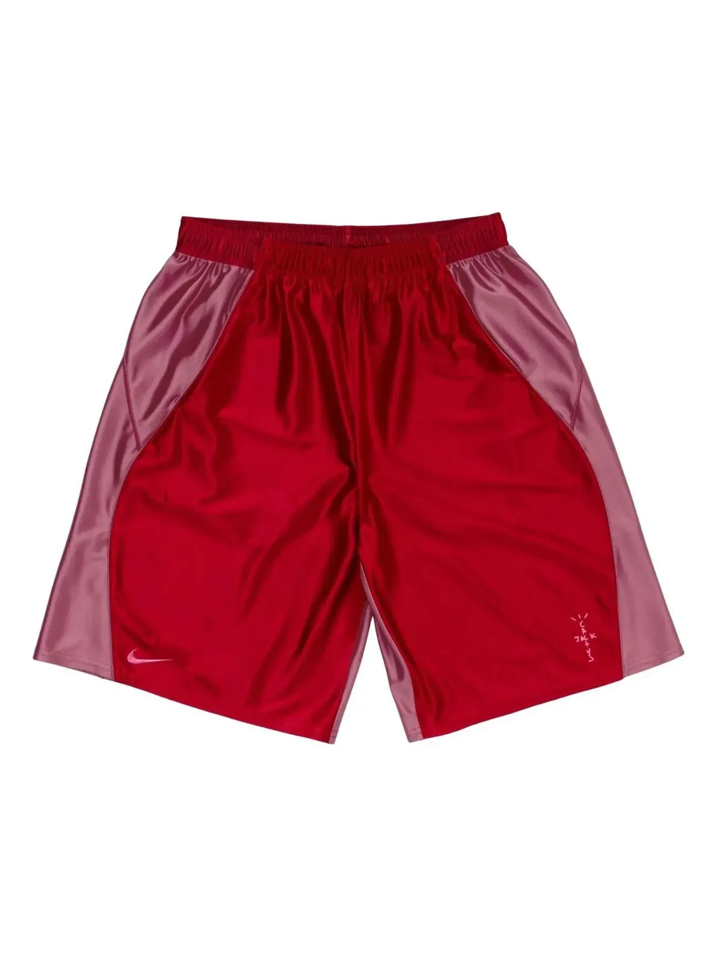Мужские шорты с принтом Cactus Jack by Travis Scott x Nike Shorts 'Red' — изображение 1 из 2, красный