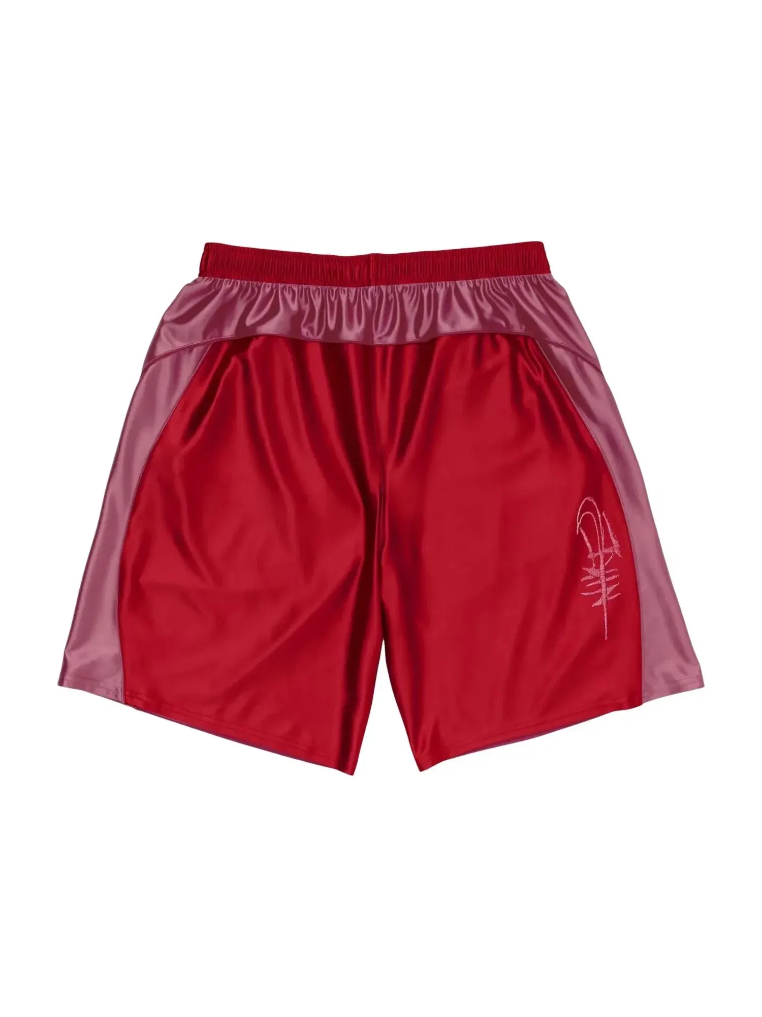 Мужские шорты с принтом Cactus Jack by Travis Scott x Nike Shorts 'Red' — изображение 2 из 2, красный