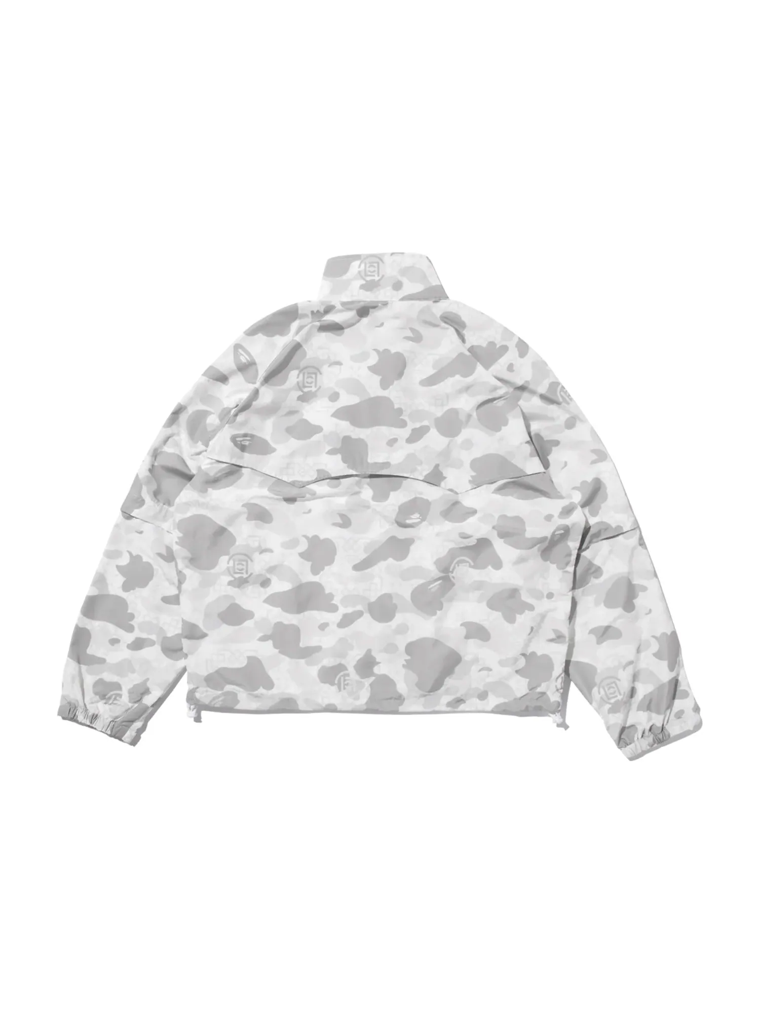 A Bathing Ape Дождевая куртка BAPE X Clot Camo с отстегивающимися рукавами — изображение 2 из 5, белый