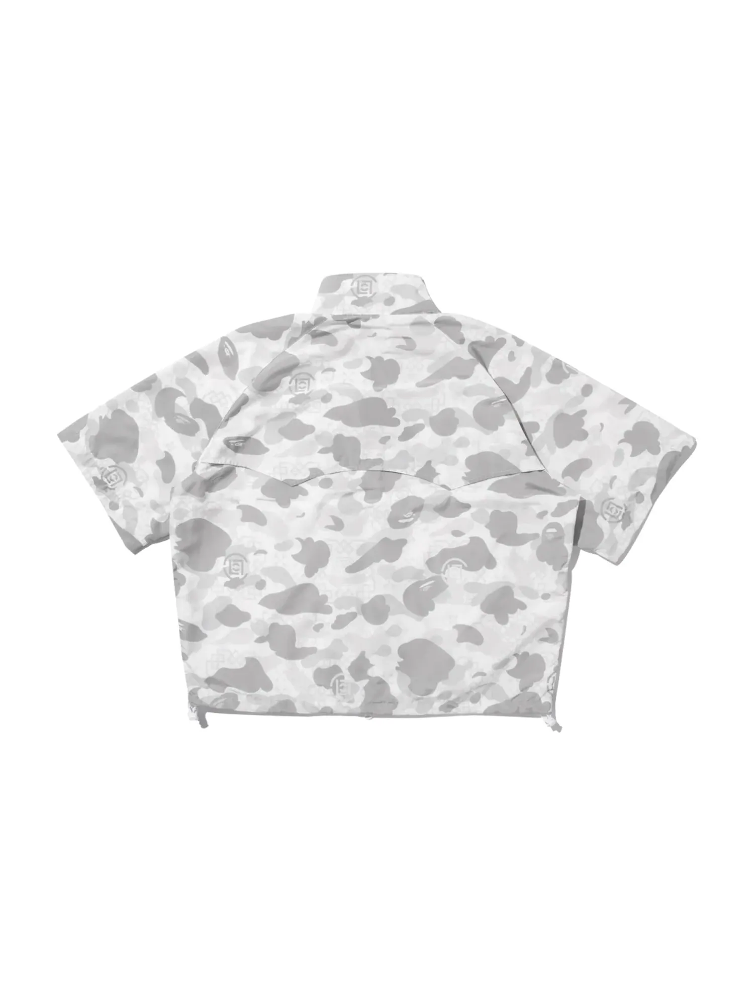 A Bathing Ape Дождевая куртка BAPE X Clot Camo с отстегивающимися рукавами — изображение 5 из 5, белый