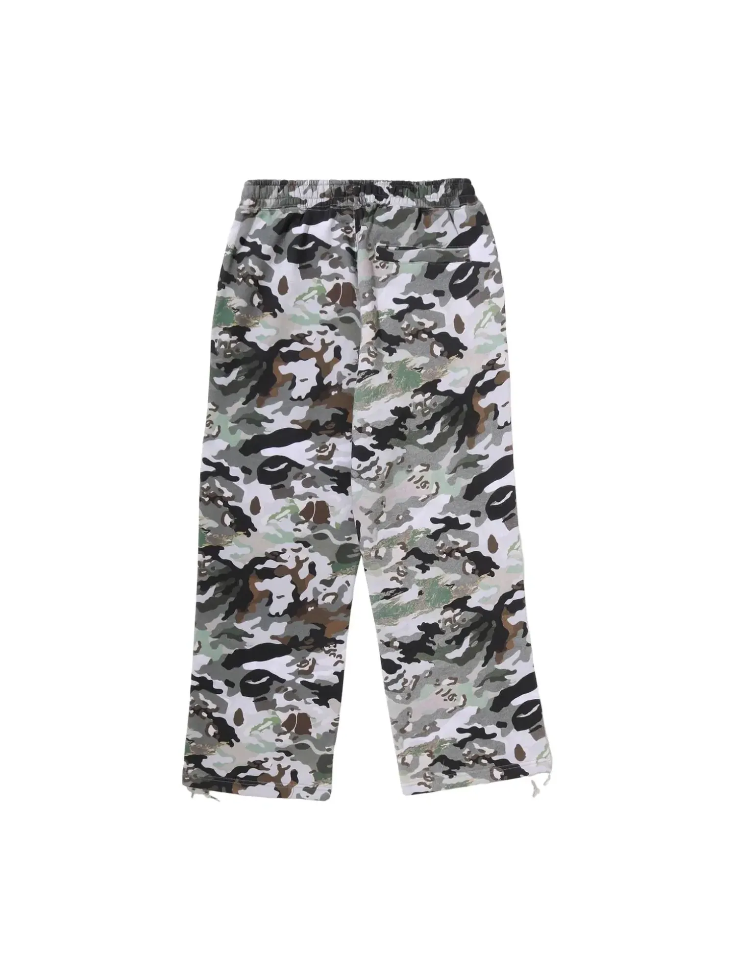 Мужские спортивные брюки свободного кроя с принтом A Bathing Ape Hybrid Camo Ape Face Logo — изображение 2 из 4, зеленый