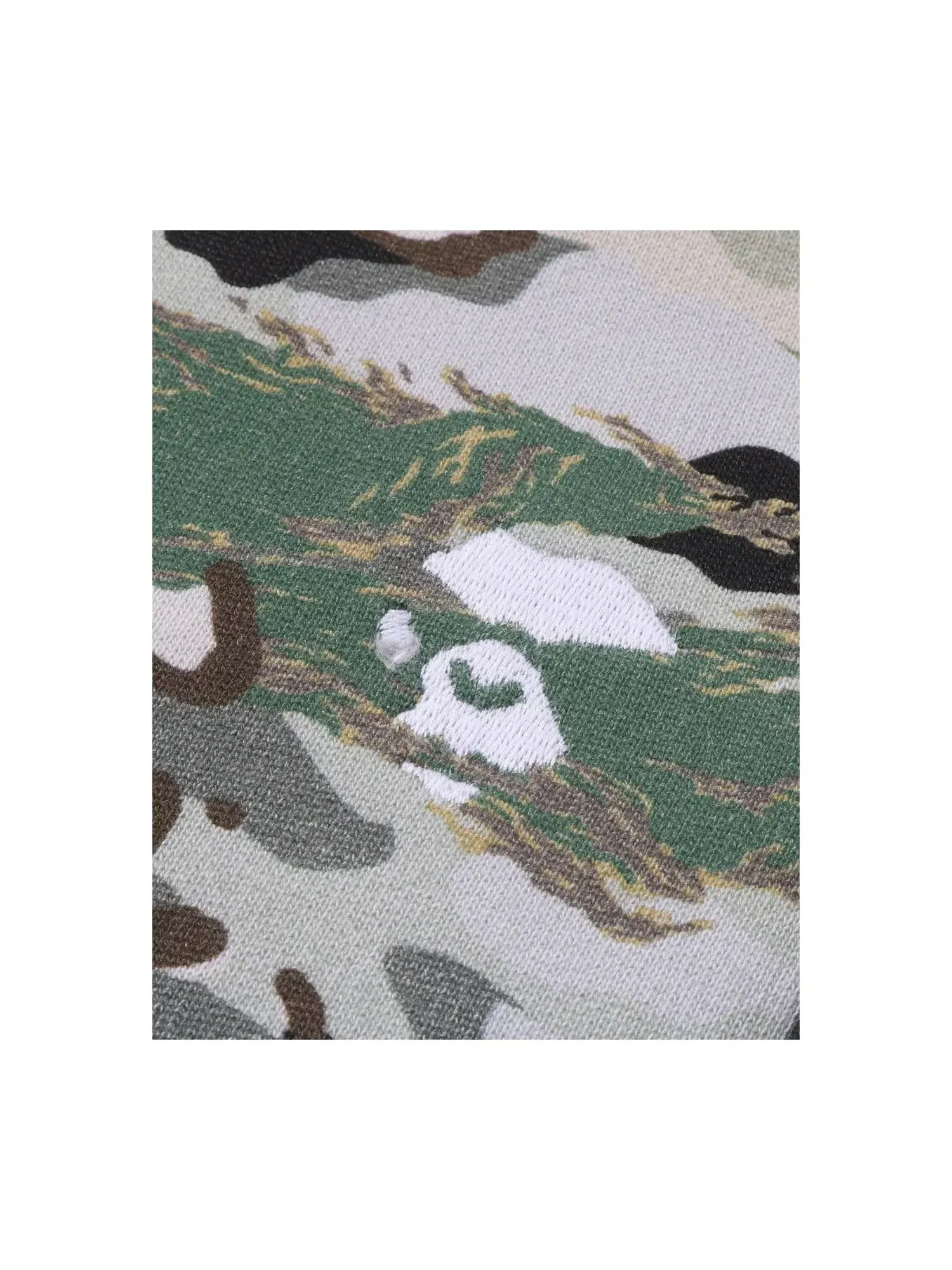 Мужские спортивные брюки свободного кроя с принтом A Bathing Ape Hybrid Camo Ape Face Logo — изображение 3 из 4, зеленый