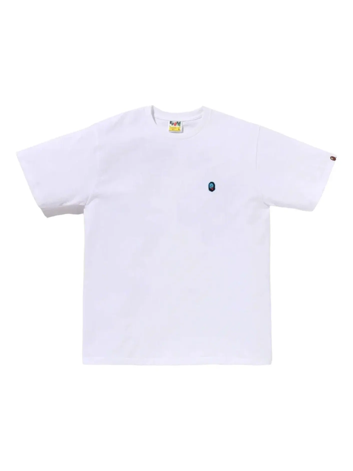 Мужская футболка с принтом Ape Ghost One Point A Bathing Ape — изображение 1 из 2, белый