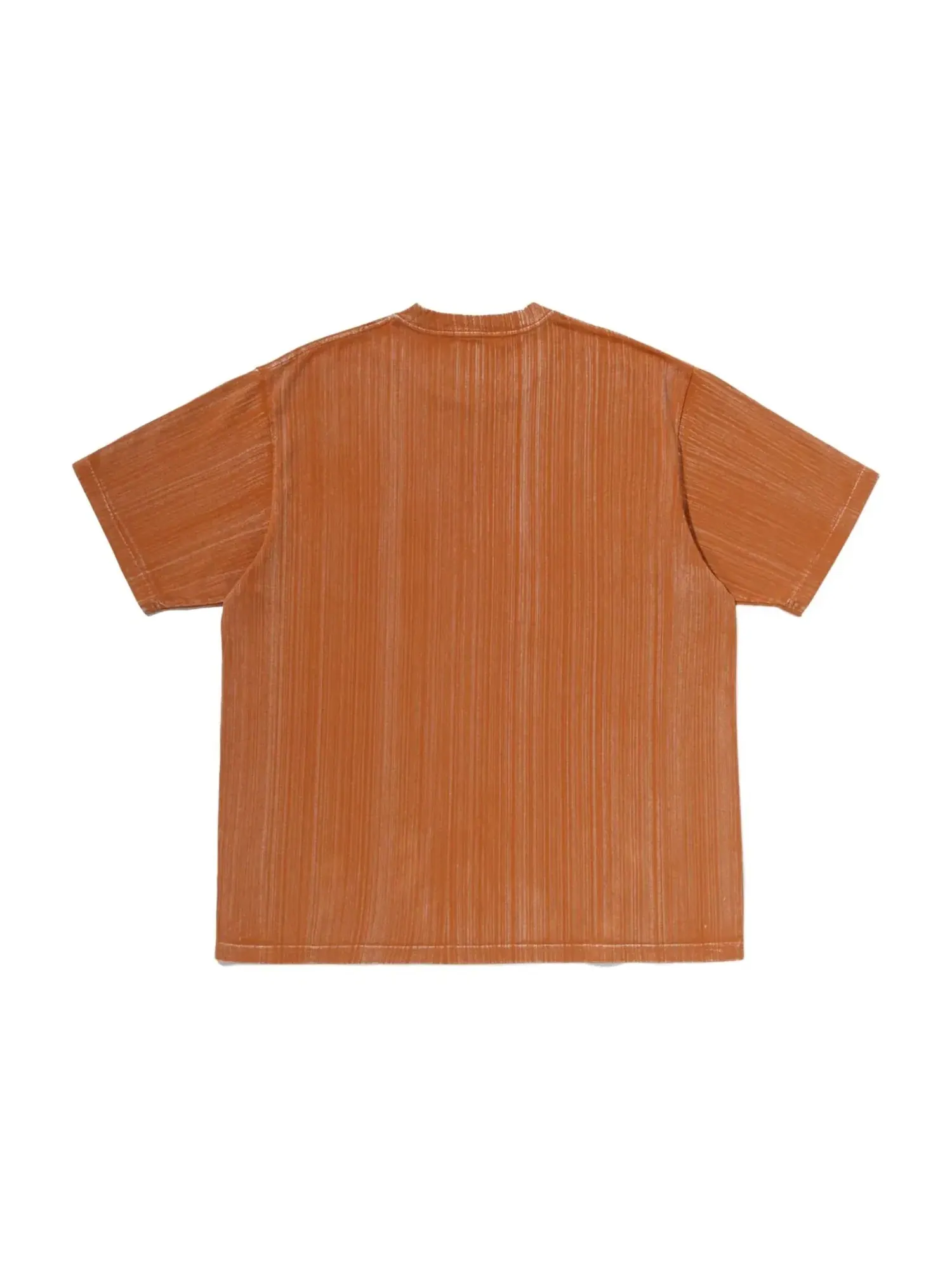 Мужская футболка свободного кроя Brush College A Bathing Ape — изображение 2 из 3, коричневый