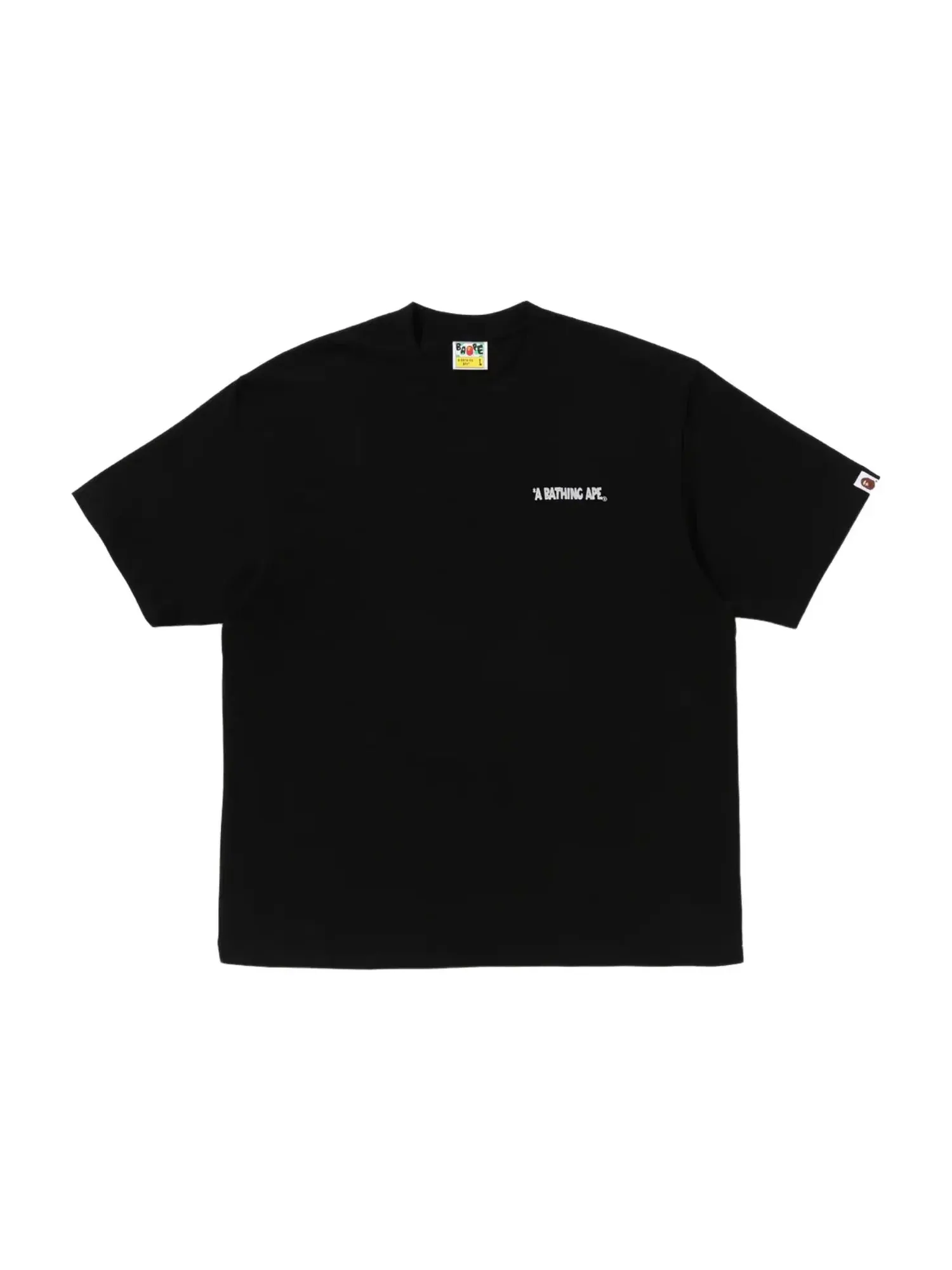 Мужская футболка с принтом A Bathing Ape Shark Seijin Logo T-Shirt — изображение 2 из 2, белый