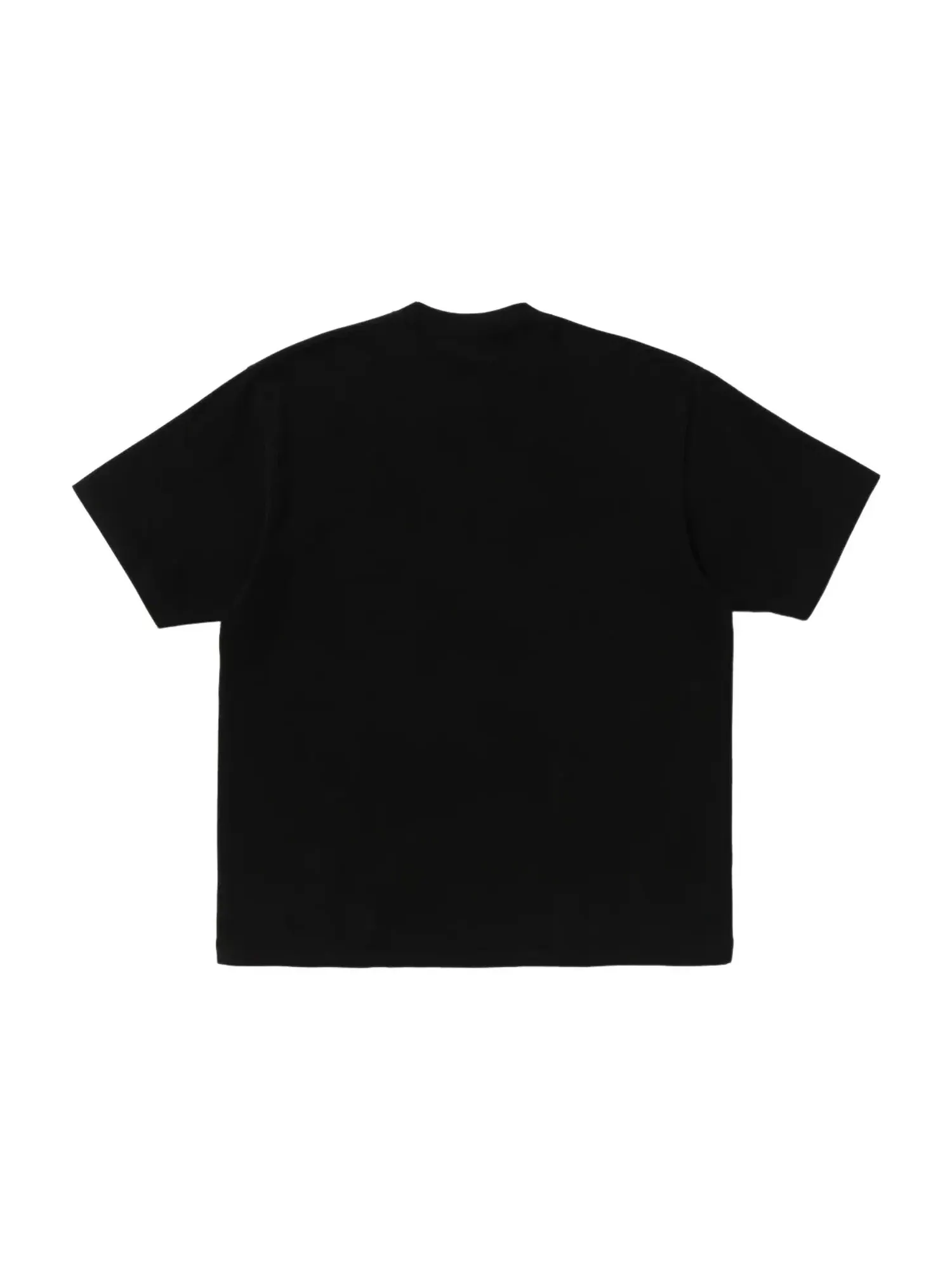 Мужская футболка свободного кроя с принтом Hand Drawn Outline College A Bathing Ape — изображение 2 из 2, черный