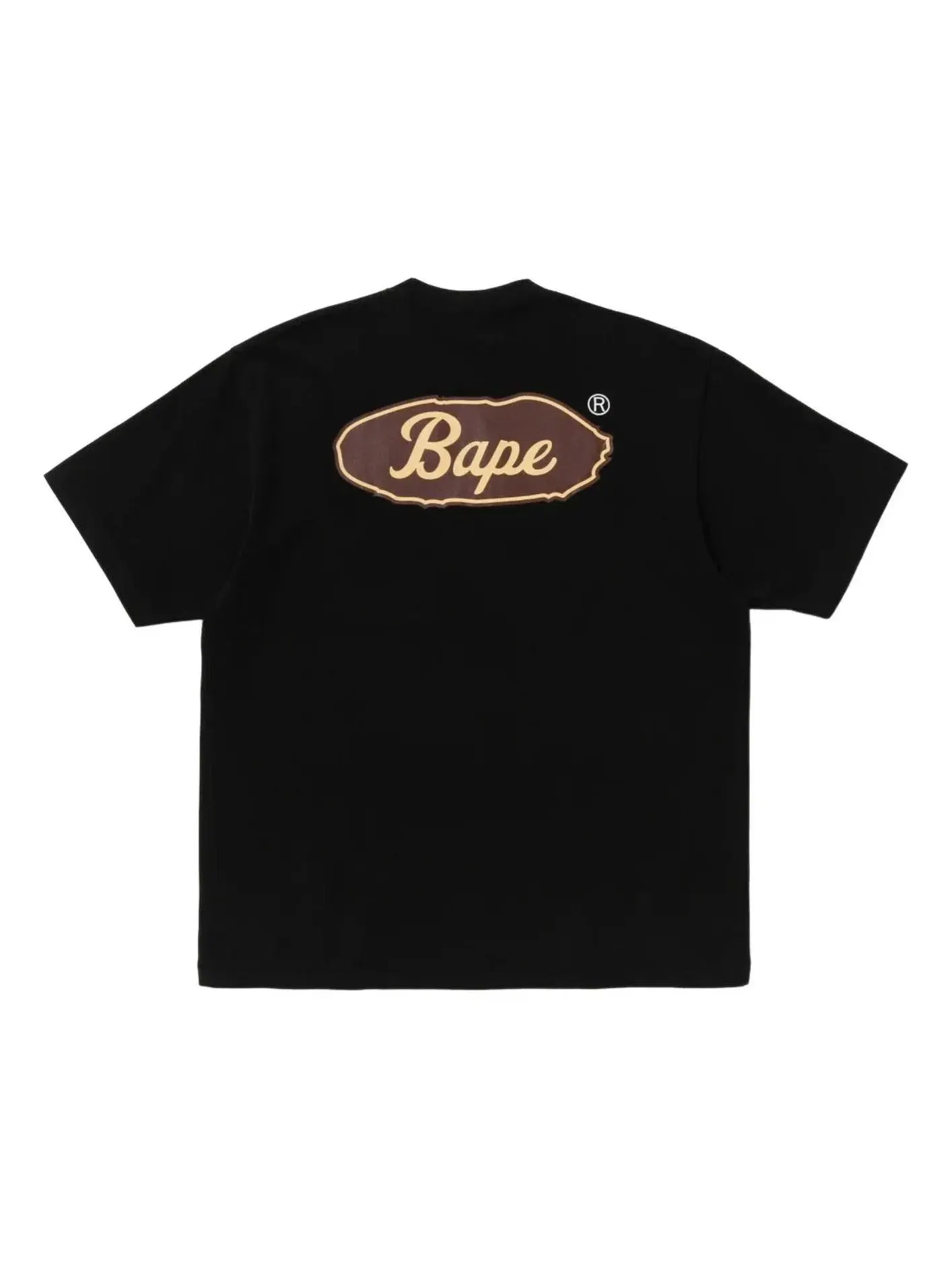 Мужская футболка с принтом A Bathing Ape Skateboard BAPE Logo Relaxed Fit — изображение 1 из 2, черный