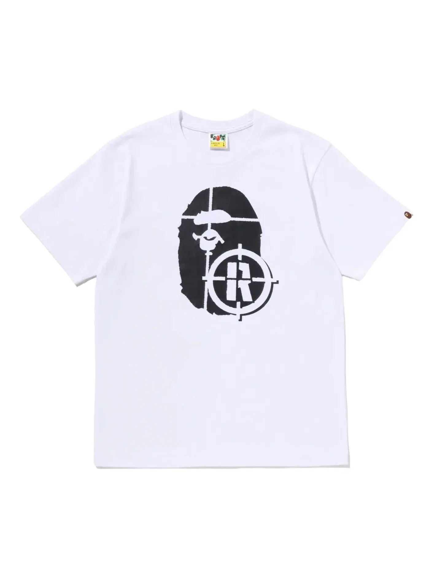 Мужская футболка с принтом Hunting Ape Head A Bathing Ape — изображение 1 из 2, черный