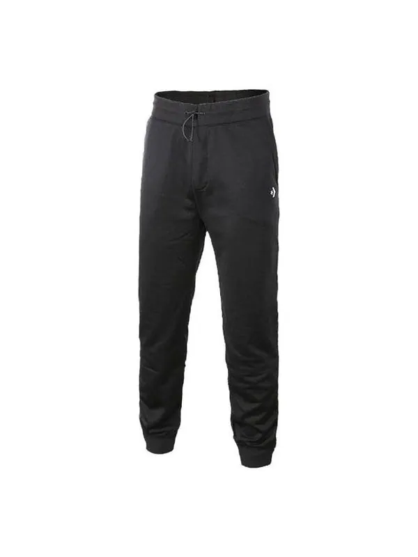 Брюки logo knit jogger 'black' Converse