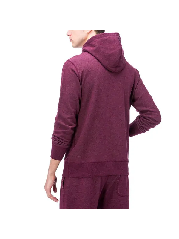 Толстовка half zip hoodie 'red' Converse — изображение 4 из 4, красный