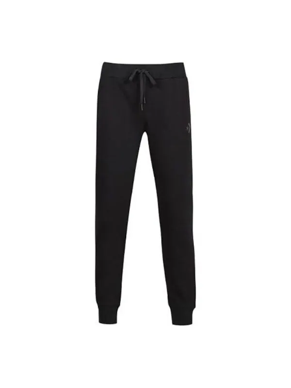Брюки knitted sweatpants 'black' Converse — изображение 1 из 3, черный