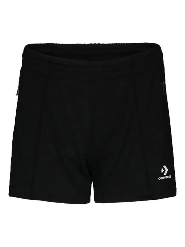 Шорты star chevron track short 'black' Converse — изображение 1 из 3, черный