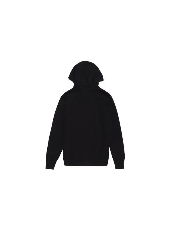 Куртка essentials pullover hoodie 'black' Converse — изображение 2 из 2, черный