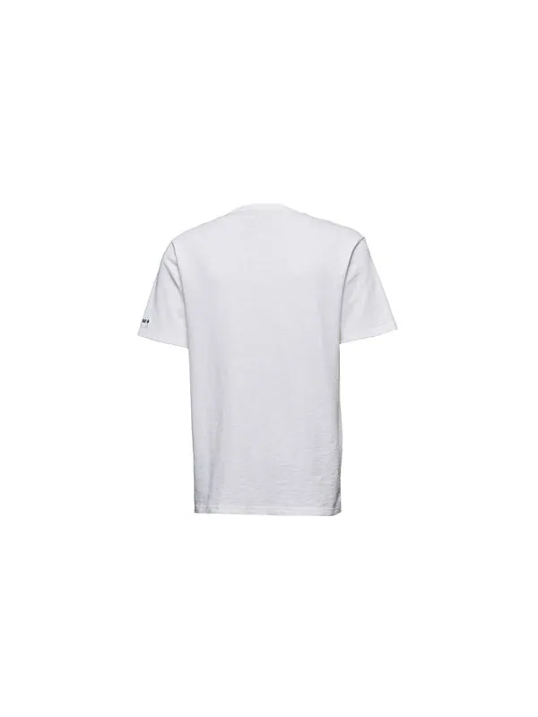 Футболка men's classic basic casual short sleeve white Converse — изображение 2 из 2, серый