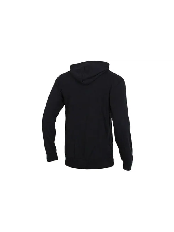 Куртка star chevron embroidered pullover sweatshirt 'black' Converse — изображение 2 из 4, черный