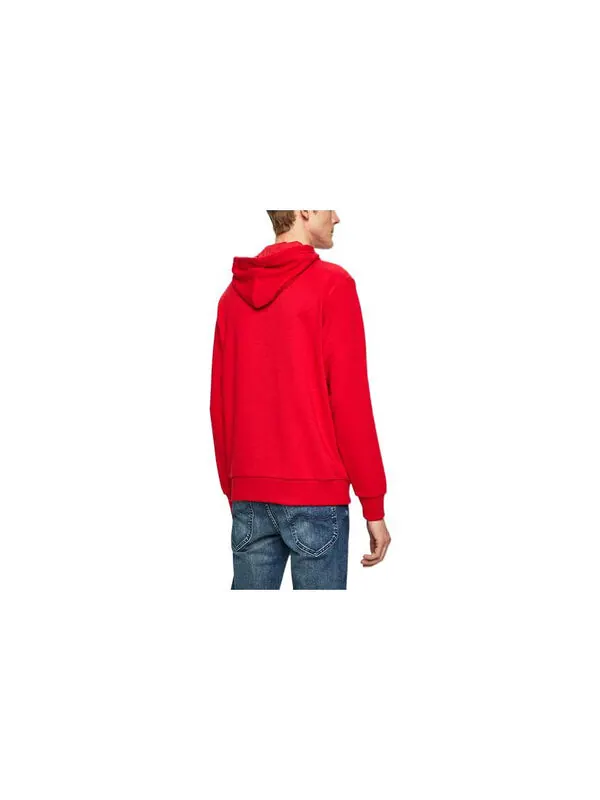 Толстовка star chevron embroidered pullover sweatshirt 'red' Converse — изображение 2 из 4, красный