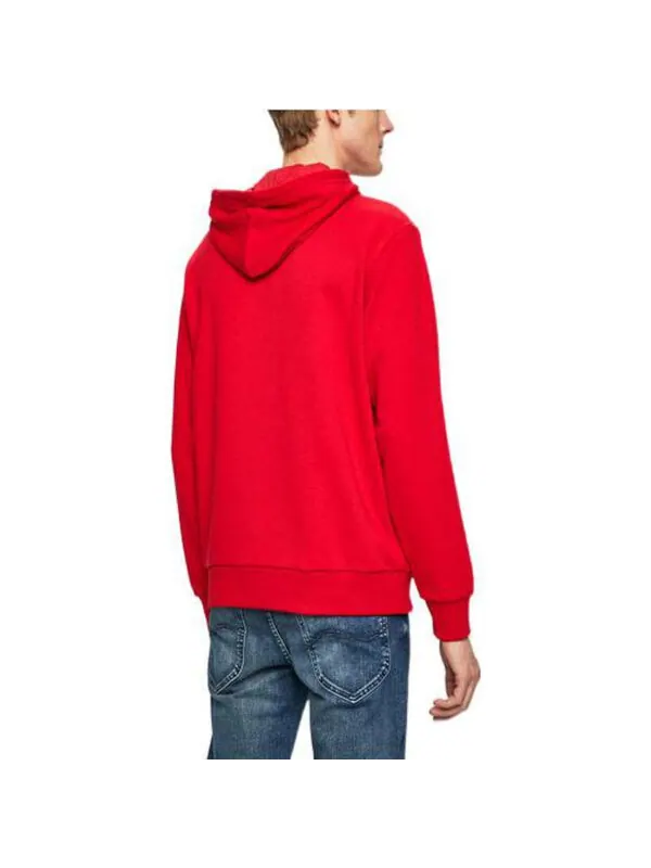Толстовка star chevron embroidered pullover sweatshirt 'red' Converse — изображение 4 из 4, красный