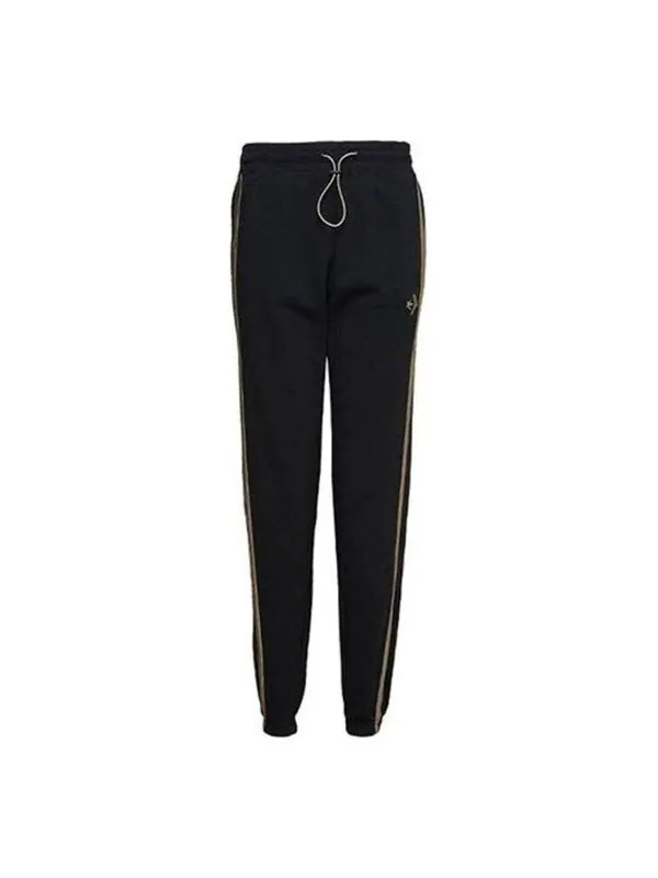 Брюки colourblock shine pants 'black' Converse — изображение 2 из 3, черный