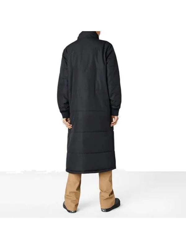 Куртка long down jacket 'black' Converse — изображение 3 из 3, черный