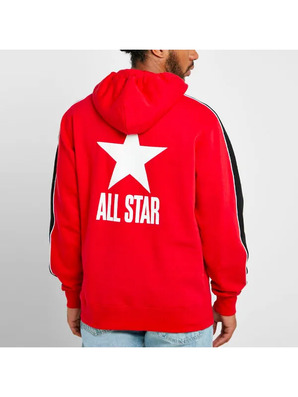 Толстовка all star track hoodie 'red' Converse — изображение 4 из 4, красный
