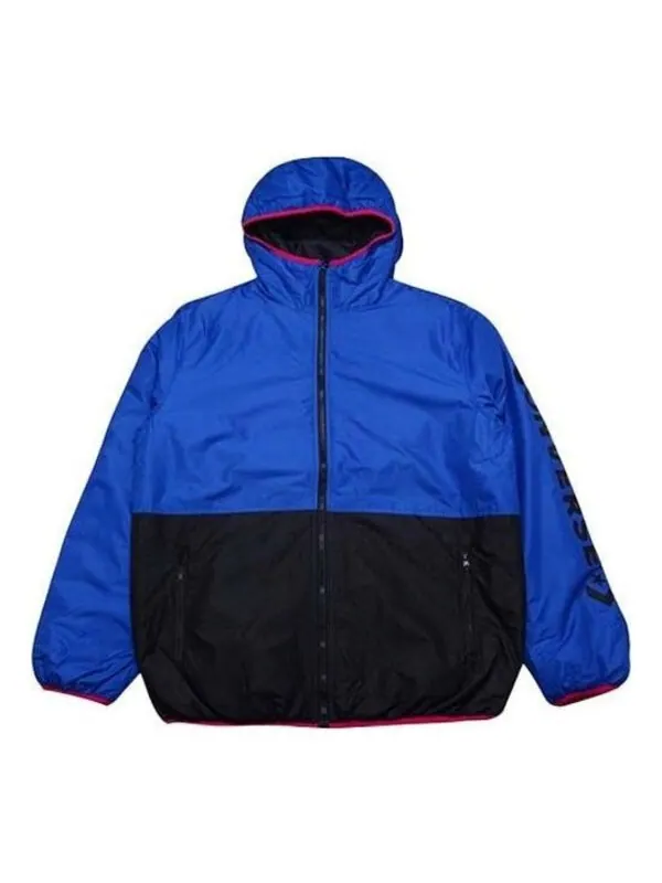 Куртка insulated windbreaker jacket 'blue black' Converse — изображение 1 из 2, синий/черный