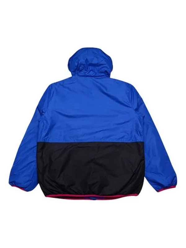 Куртка insulated windbreaker jacket 'blue black' Converse — изображение 2 из 2, синий/черный