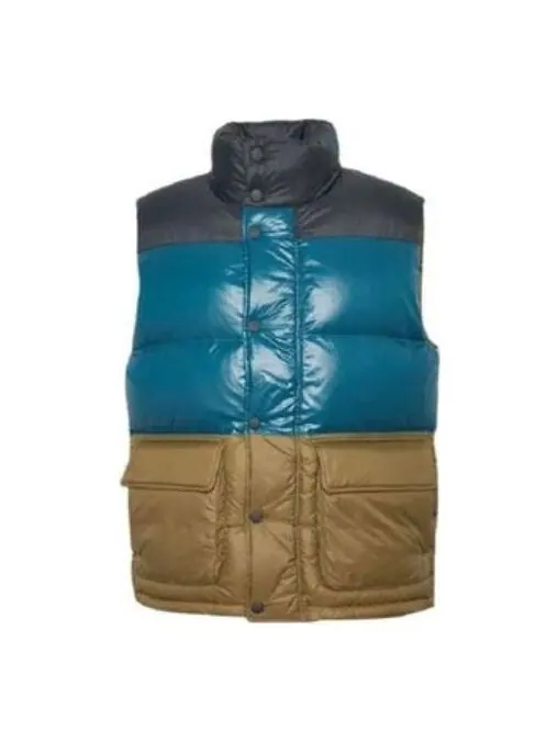 Жилет down quilted vest 'olive metallic green' Converse