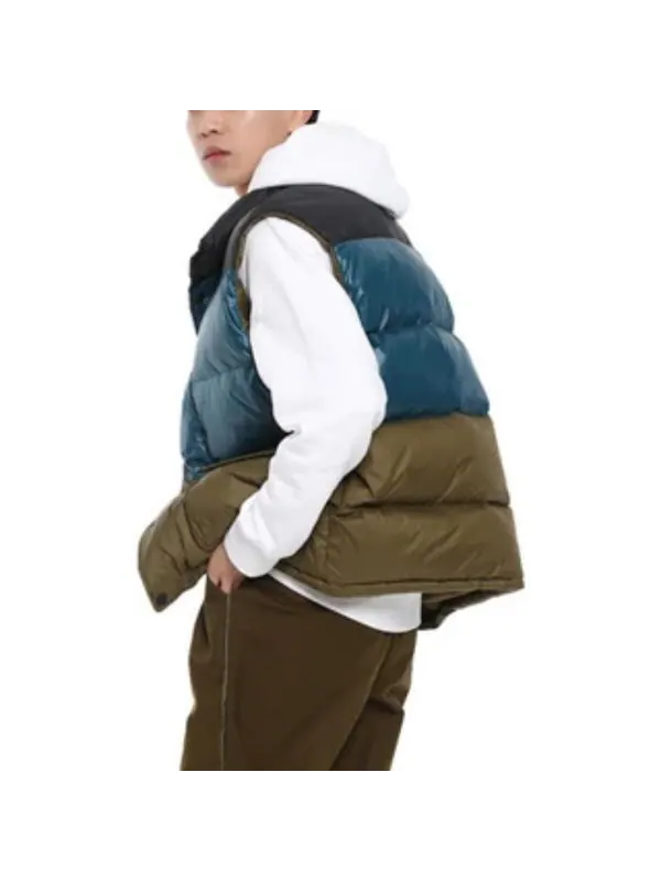 Жилет down quilted vest 'olive metallic green' Converse — изображение 3 из 3