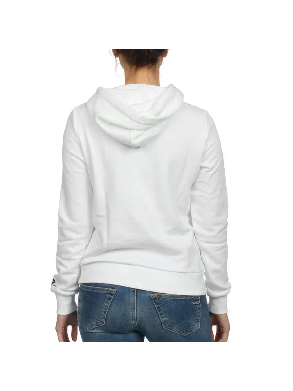 Свитер casual sports hoodie white Converse — изображение 2 из 2, белый