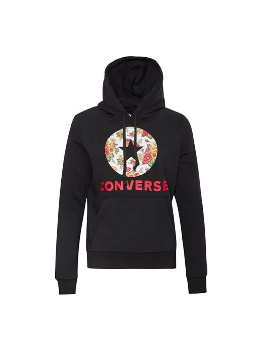 Толстовка Converse Printing Alphabet Black — изображение 1 из 2, черный