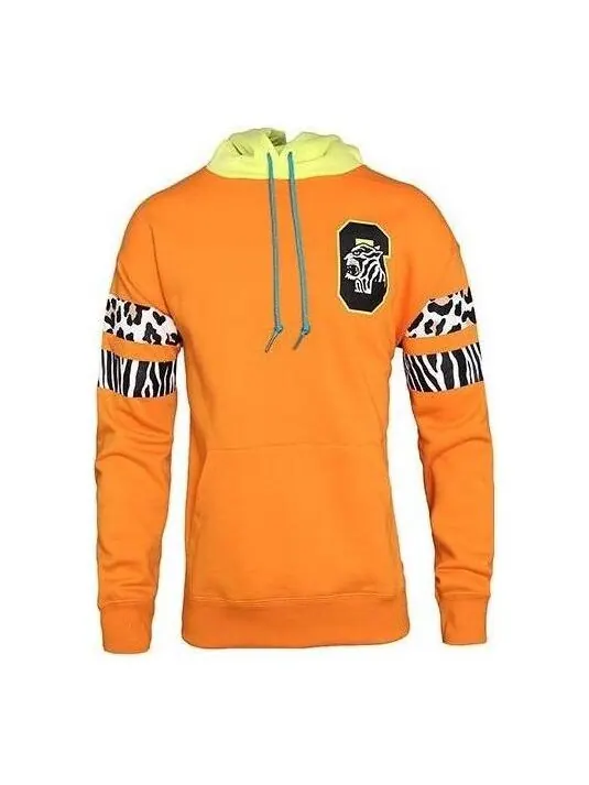 Куртка "mascot" pull over hoodie 'orange' Converse — изображение 1 из 1, оранжевый