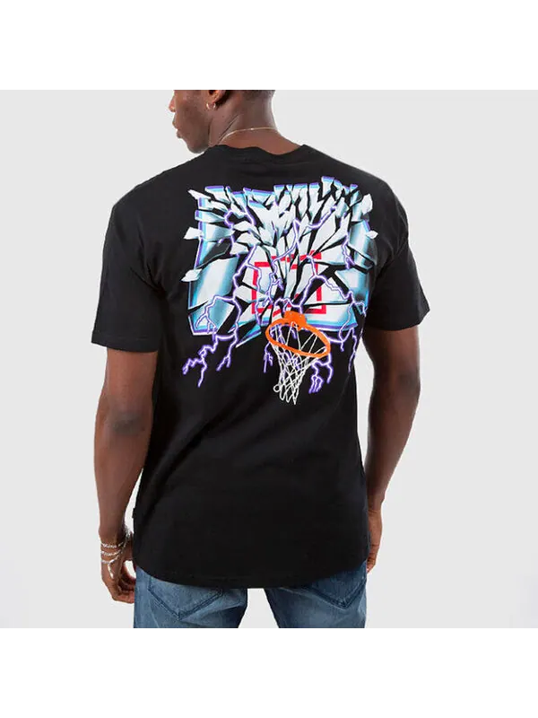 Футболка by don c metal t-shirt 'black' Converse — изображение 4 из 4, черный