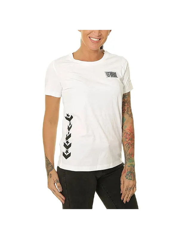 Футболка voltage t-shirt 'white black' Converse — изображение 2 из 3, белый/черный
