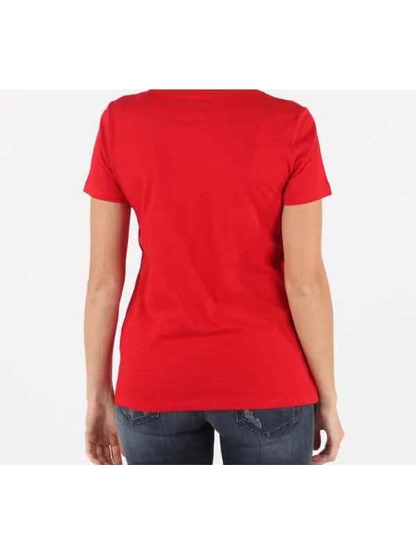 Футболка all star round neck short sleeve red Converse — изображение 2 из 2, красный