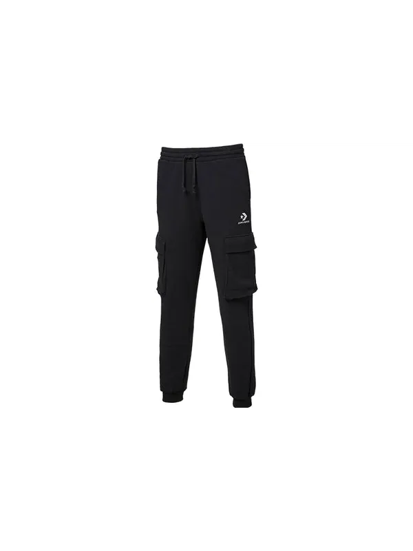 Брюки star chevron emb cargo trouser 'black' Converse — изображение 3 из 4, черный