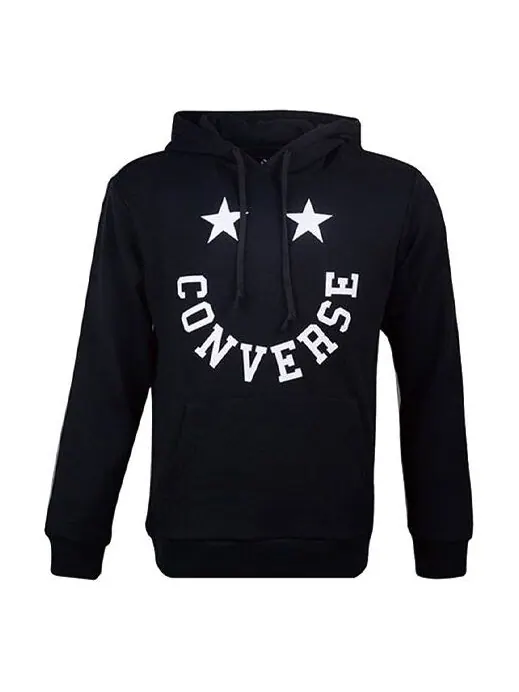 Толстовка Converse Men's Graphic Pullover in Converse Black — изображение 1 из 4, черный