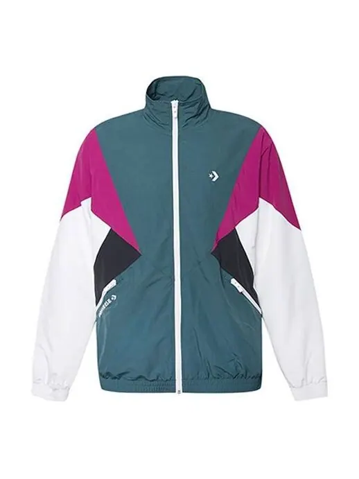 Куртка men's classic contrast jacket green Converse