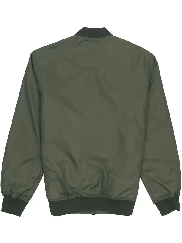 Куртка utility bomber jacket 'olive green' Converse — изображение 2 из 3, оливковый зеленый