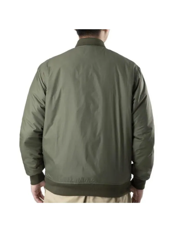Куртка utility bomber jacket 'olive green' Converse — изображение 3 из 3, оливковый зеленый