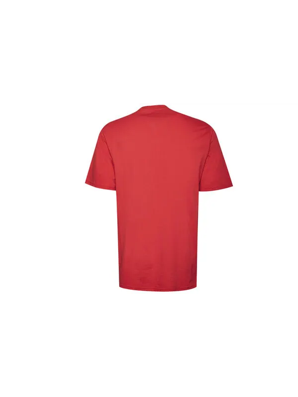 Футболка Converse Printing Pattern Short Sleeve Red — изображение 2 из 2, красный