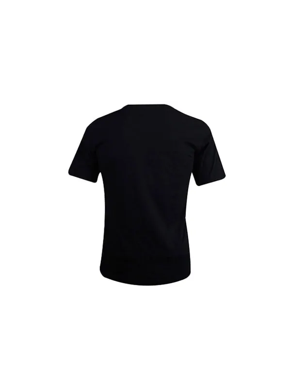 Футболка printing pattern short sleeve black Converse — изображение 2 из 2, черный