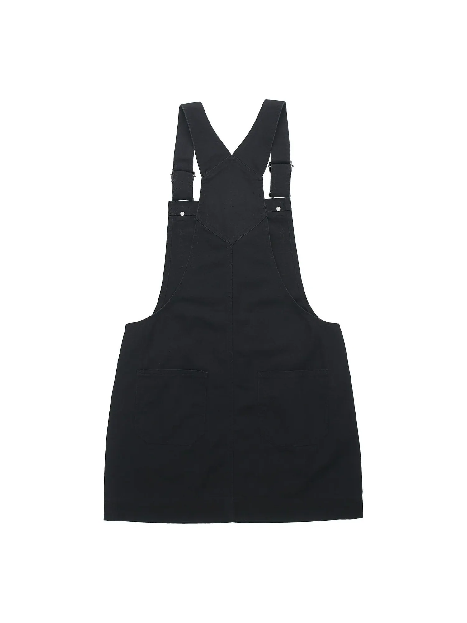 Юбка (WMNS) Converse Casual Suspender Skirt 'Black'