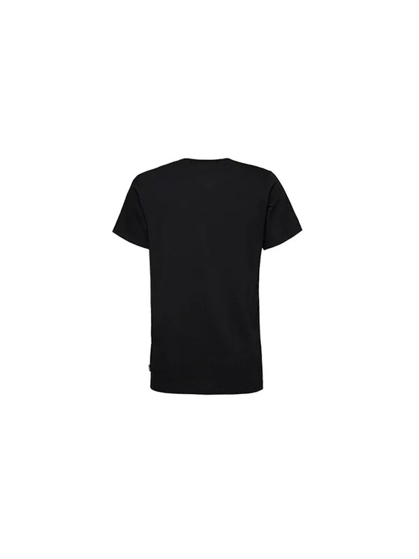 Футболка classic basic slim fit printing short sleeve black Converse — изображение 2 из 2, черный