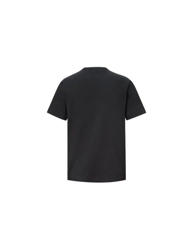 Футболка men's alphabet printing short sleeve black Converse — изображение 2 из 2, черный