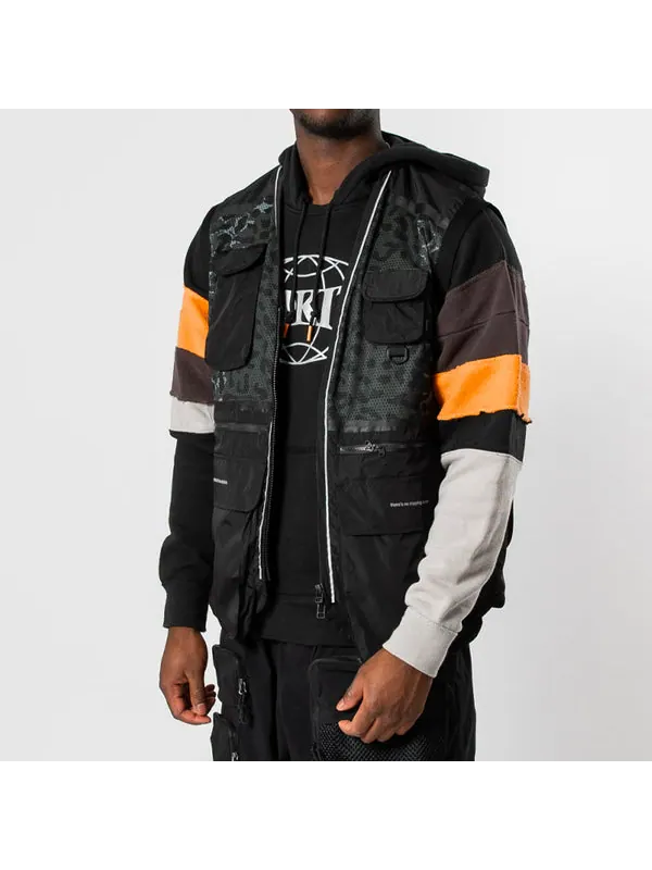 Жилет x rokit utility vest 'black' Converse — изображение 3 из 4, черный
