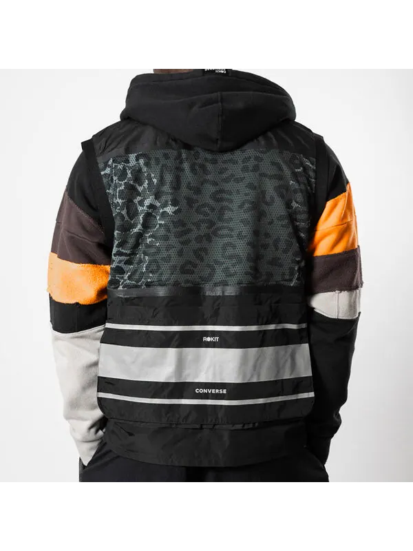 Жилет x rokit utility vest 'black' Converse — изображение 4 из 4, черный