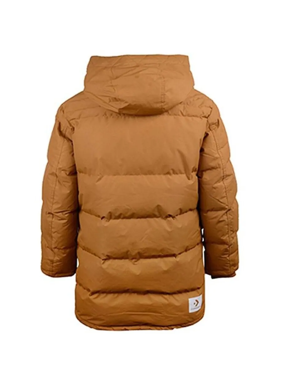 Куртка Converse Mid-Length Down Fill Puffer — изображение 2 из 2, желтый
