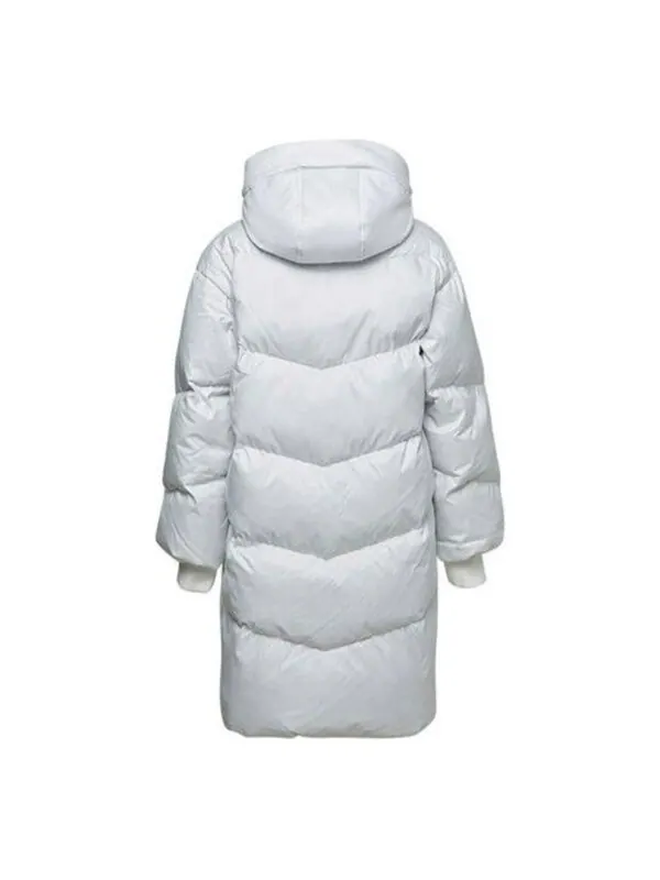 Куртка long down jacket 'white' Converse — изображение 2 из 2, белый